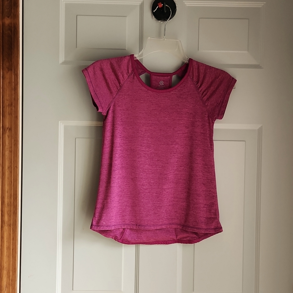 Champion, Girls, M(7-8), Raspberry, Cap Sleeves, 2 Back Openings - Picture 1 of 10